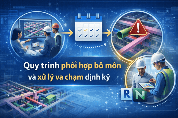 Quy trình phối hợp bộ môn và xử lý va chạm định kỳ.