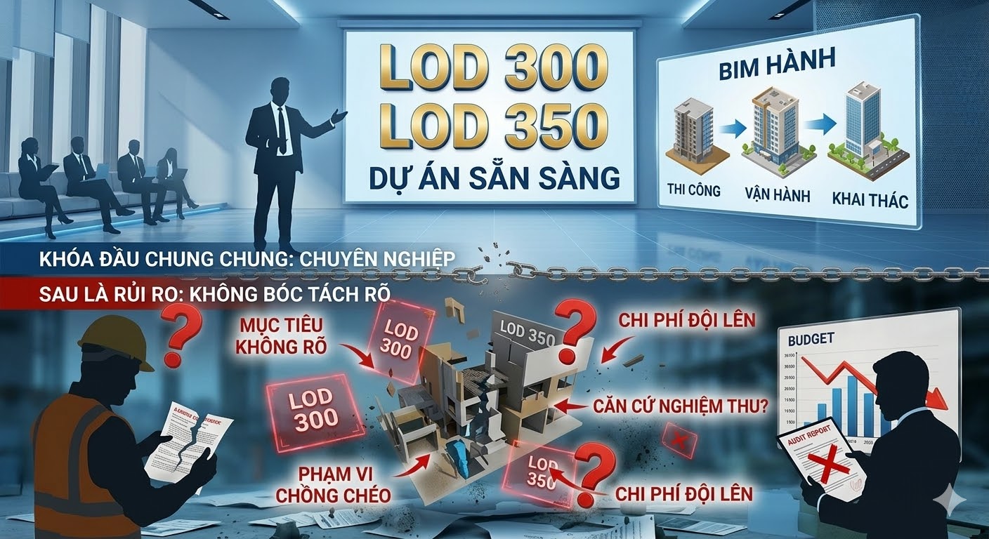 Những sai lầm trong việc chọn đơn vị tư vấn BIM