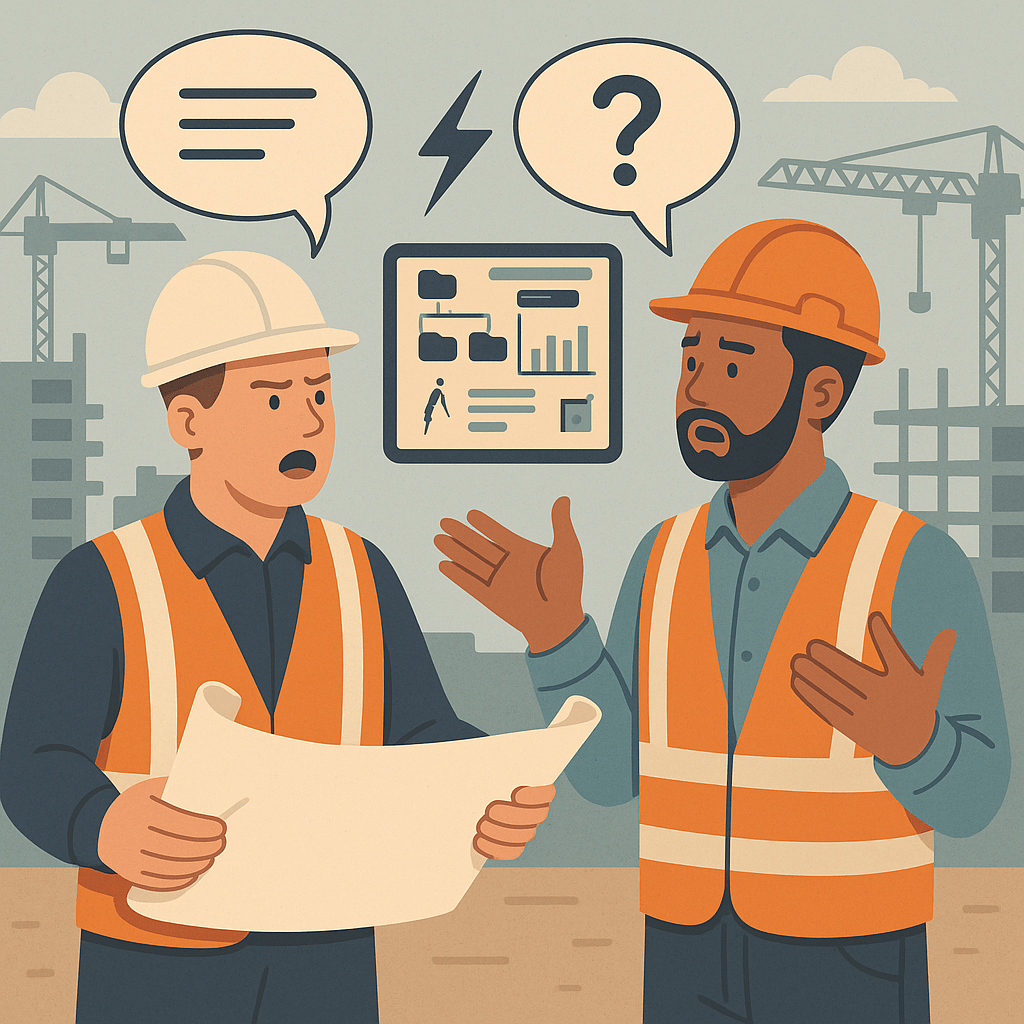 Lỗi giao tiếp kém và sai lệch thông tin Thiếu hệ thống quản lý thông tin