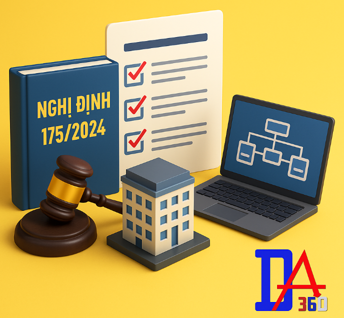 Tuân thủ Nghị định 175-2024 với Phần mềm Quản lý Dự án 360