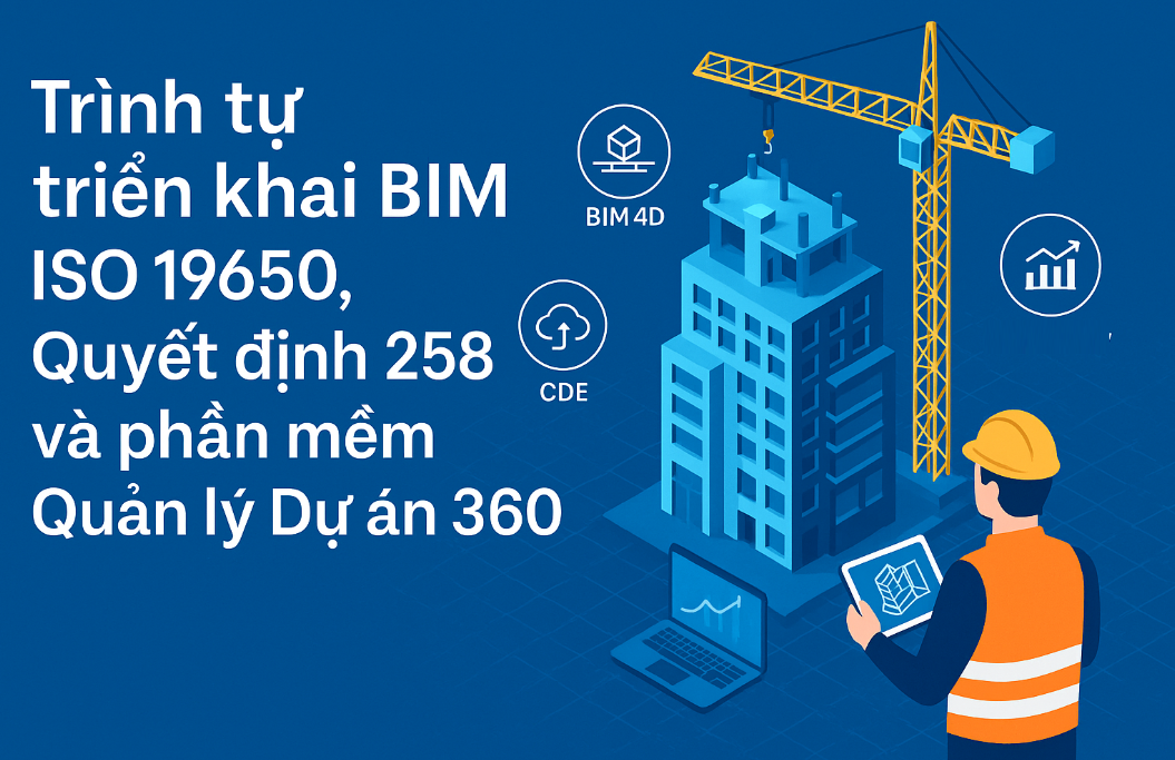 Các bước trình tự triển khai BIM