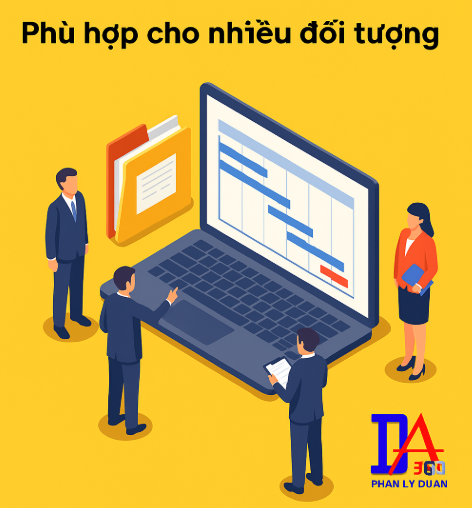 Phù hợp cho nhiều đối tượng