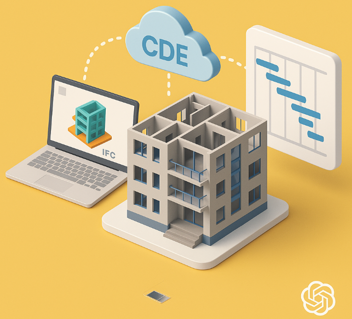 Đồng bộ với BIM và dữ liệu CDE