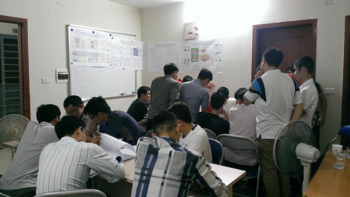 Lớp dự toán thầy Dương Thắng F1