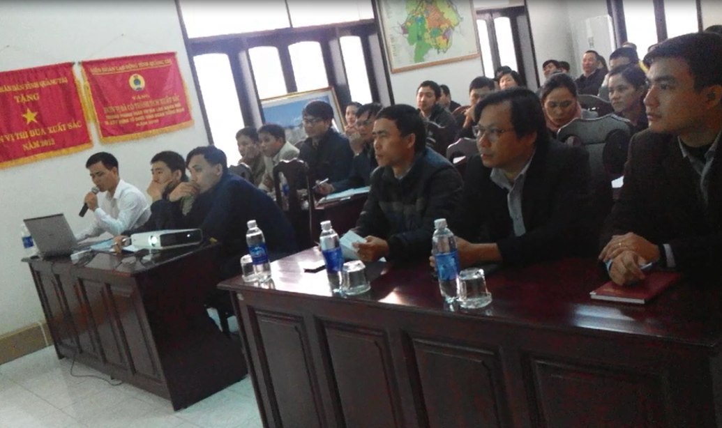 Hướng dẫn sử dụng dự toán F1 tại Quảng Trị