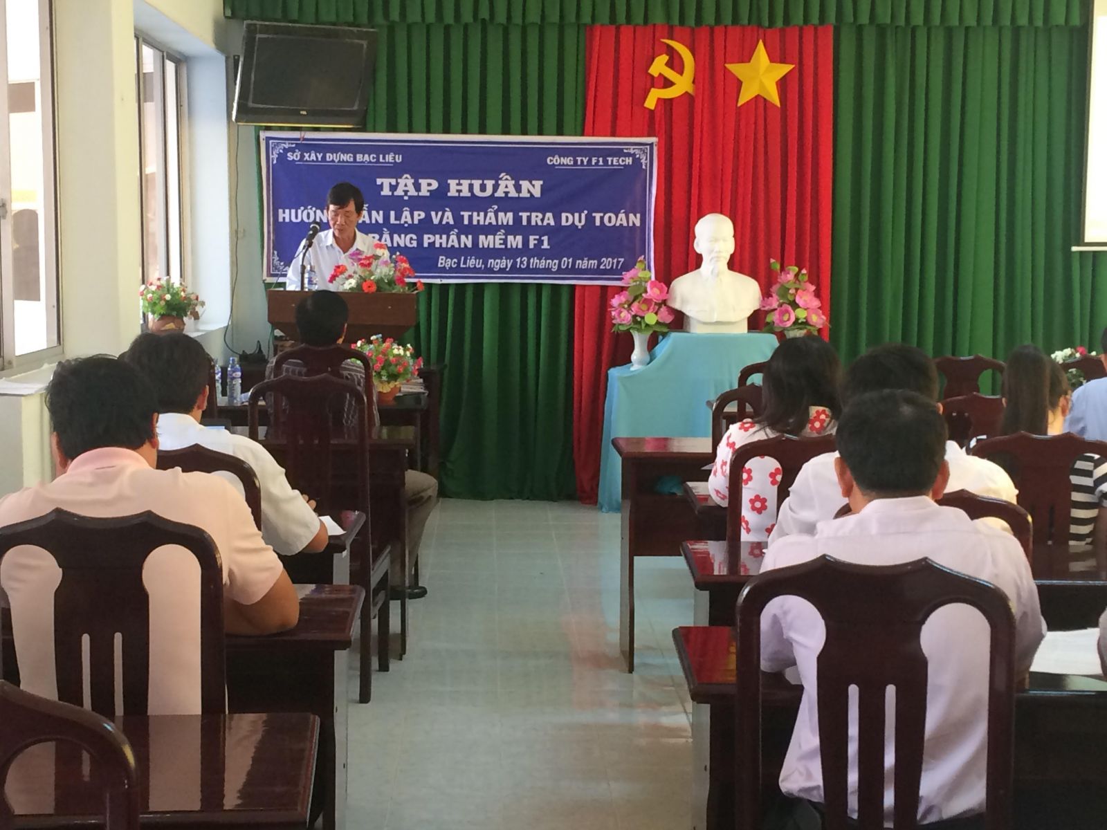 Tập huấn dự toán F1 tại Bạc Liêu