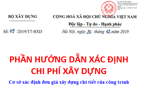 Cách xác định đơn giá xây dựng công trình theo NĐ68/2019 BXD