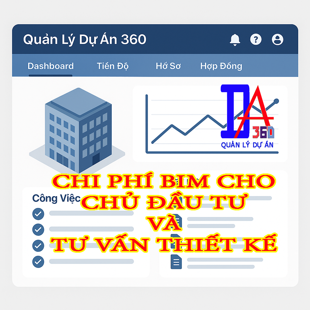 Chi phí BIM với CDE cho chủ đầu tư và Thiết kế - Tiêu chí đánh giá