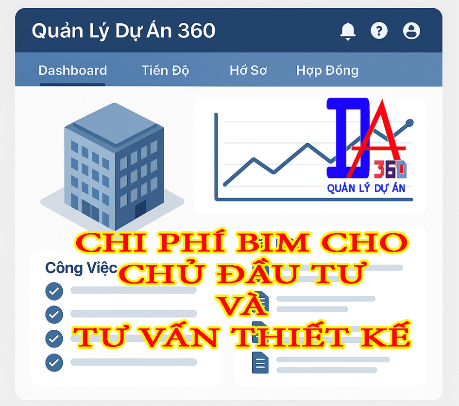Chi phí BIM với CDE cho chủ đầu tư và Thiết kế - Tiêu chí đánh giá
