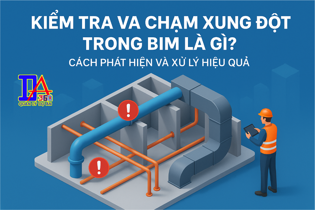 Kiểm tra va chạm xung đột trong BIM (Clash Detection) – Cách phát hiện và xử lý hiệu quả