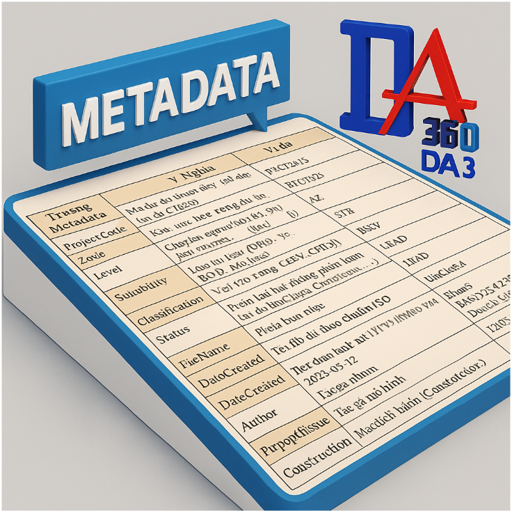 Tại sao Metadata là yếu tố cốt lõi trong BIM và CDE theo ISO 19650?