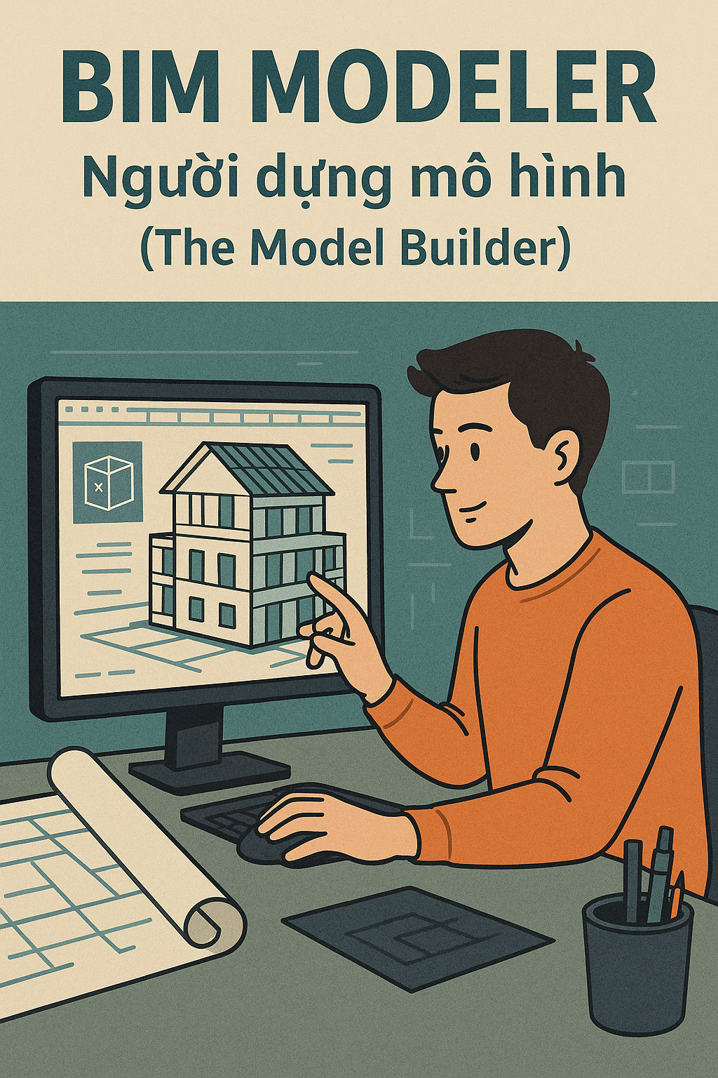 BIM Modeler là ai trong BIM, Có phải là người dựng mô hình không