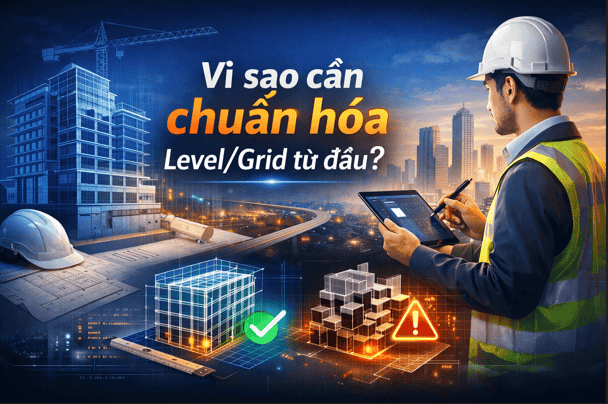 Vì sao cần chuẩn hóa Level/Grid từ đầu?